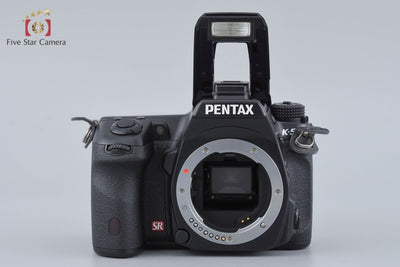 [Used] PENTAX Pentax K-5 Black Digital SLR Camera, Low Shutter Count