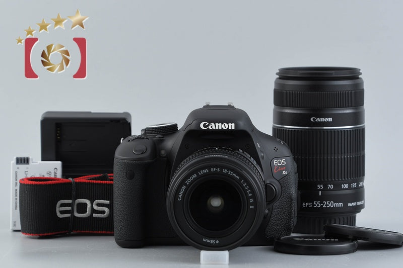 [Used] Canon EOS Kiss X5 Double Zoom Lens Kit - Low Shutter Count