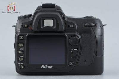 [Used] Nikon D80 AF-S DX 18-70 G Lens Kit - Low Shutter Count