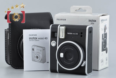 [Used] FUJIFILM instax Mini 40 Instant Camera with Original Box