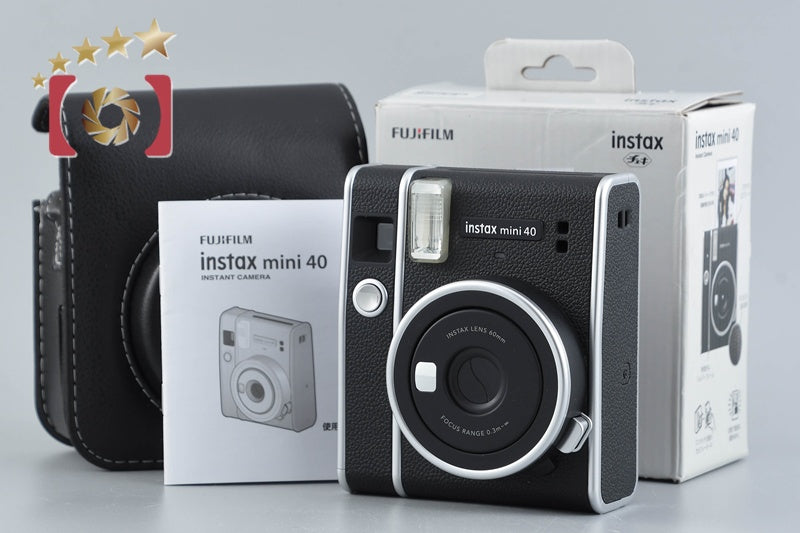 [Used] FUJIFILM instax Mini 40 Instant Camera with Original Box