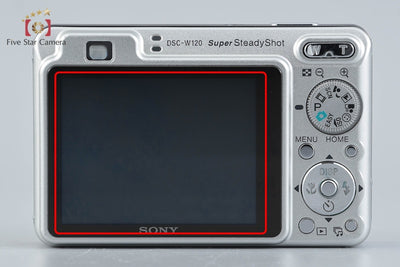 【中古】SONY ソニー Cyber-Shot DSC-W120 シルバー コンパクトデジタルカメラ