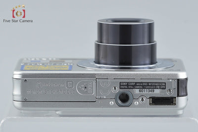 【中古】SONY ソニー Cyber-Shot DSC-W120 シルバー コンパクトデジタルカメラ