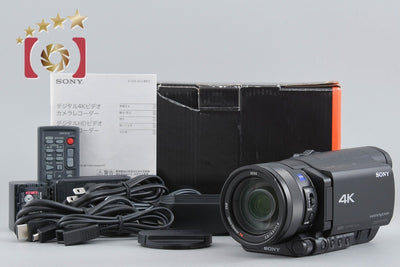 【中古】SONY ソニー HANDYCAM FDR-AX100 ビデオカメラ 元箱付き