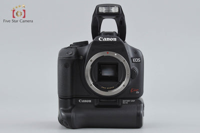 [Used] Canon EOS Kiss X3 EF-S 18-55 IS Lens Kit + BG-E5 Battery Grip, Low Shutter Count