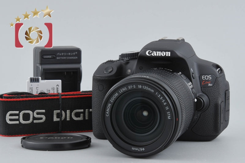 [Used] Canon EOS Kiss X6i 18-135 Lens Kit - Low Shutter Count
