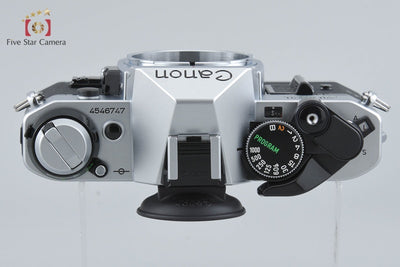 [Used] Canon AE-1 PROGRAM Silver Film SLR Camera