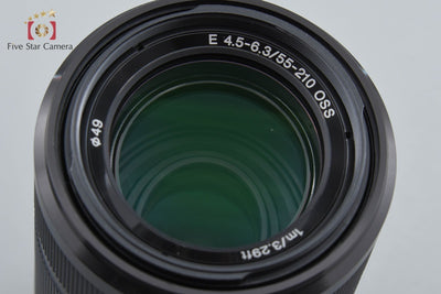 [Used] SONY E 55-210mm f/4.5-6.3 OSS SEL55210 Black