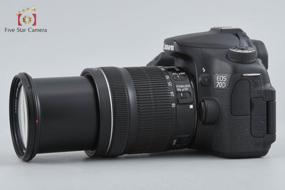 【中古】Canon キヤノン EOS 70D EF-S 18-135 IS STM レンズキット 元箱付き
