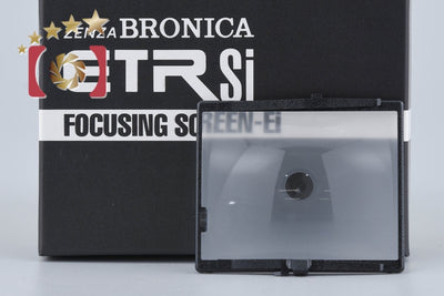[Used] ZENZA BRONICA Focusing Screen Microprism for ETR Si with Original Box