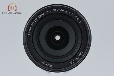 [Used] Canon EF-S 18-200mm f/3.5-5.6 IS
