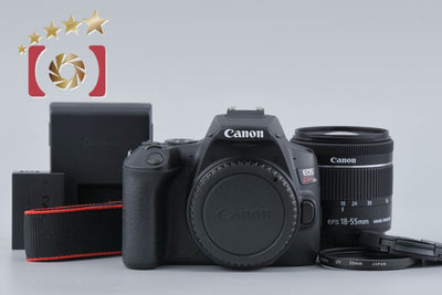 [Used] Canon EOS Kiss X10 EF-S 18-55 IS STM Lens Kit Black