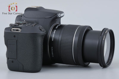 [Used] Canon EOS Kiss X10 EF-S 18-55 IS STM Lens Kit Black