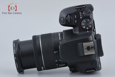 [Used] Canon EOS Kiss X10 EF-S 18-55 IS STM Lens Kit Black