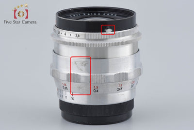 [Used] Carl Zeiss Jena FLEKTOGON 35mm f/2.8 M42 Mount
