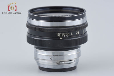 [Used] Nikon NIKKOR-S.C 50mm f/1.4 Nikon S mount
