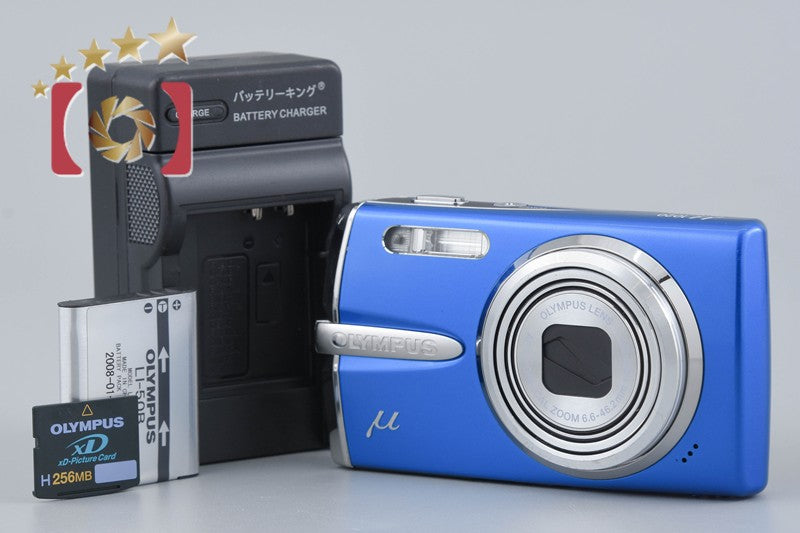 オリンパス OLYMPUS μ1020 ロイヤルブルー コンデジ カメラ 中古 オリンパス OLYMPUS μ1020 ロイヤルブルー コンデジ カメラ 中古
