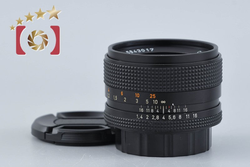 【中古】CONTAX コンタックス Carl Zeiss Planar 50mm f/1.4 T* AEJ