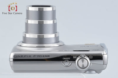 【中古】FUJIFILM 富士フイルム FinePix F70EXR シルバー コンパクトデジタルカメラ