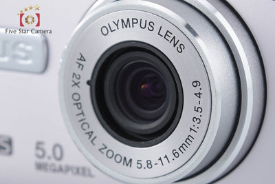 【中古】OLYMPUS オリンパス μ-mini DIGITAL S パールピンク コンパクトデジタルカメラ