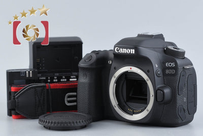 [Used] Canon EOS 80D Digital SLR Camera, Low Shutter Count