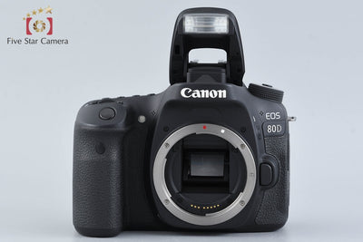 [Used] Canon EOS 80D Digital SLR Camera, Low Shutter Count