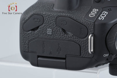 [Used] Canon EOS 80D Digital SLR Camera, Low Shutter Count