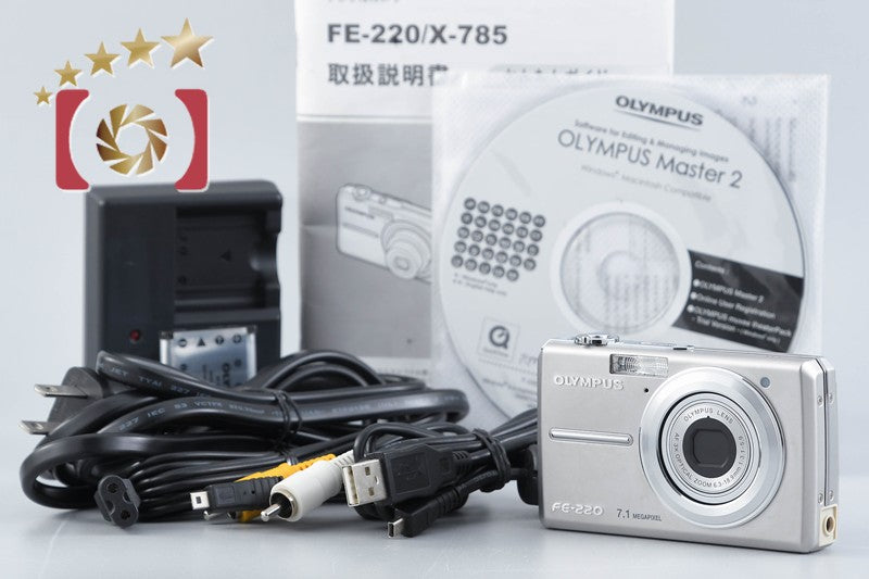 [Used] OLYMPUS CAMEDIA FE-220 Compact Digital Camera