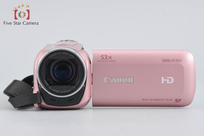 [Used] Canon iVIS HF R41 Pink Camcorder