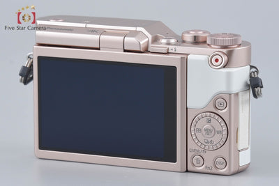【中古】Panasonic パナソニック LUMIX DC-GF10 ダブルレンズキット ホワイト シャッター回数僅少