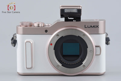【中古】Panasonic パナソニック LUMIX DC-GF10 ダブルレンズキット ホワイト シャッター回数僅少