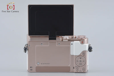 【中古】Panasonic パナソニック LUMIX DC-GF10 ダブルレンズキット ホワイト シャッター回数僅少