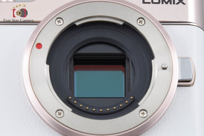 【中古】Panasonic パナソニック LUMIX DC-GF10 ダブルレンズキット ホワイト シャッター回数僅少