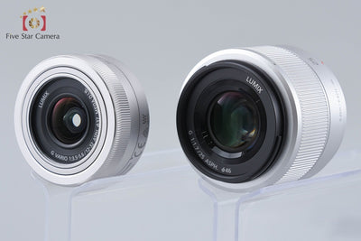 【中古】Panasonic パナソニック LUMIX DC-GF10 ダブルレンズキット ホワイト シャッター回数僅少