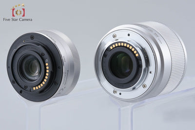 【中古】Panasonic パナソニック LUMIX DC-GF10 ダブルレンズキット ホワイト シャッター回数僅少