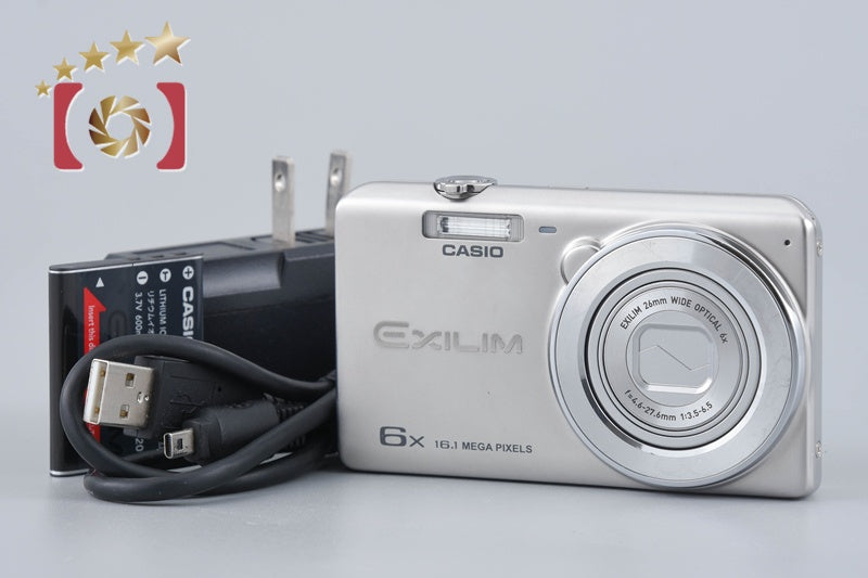 [Used] Casio EXILIM EX-ZS25 Silver Compact Digital Camera