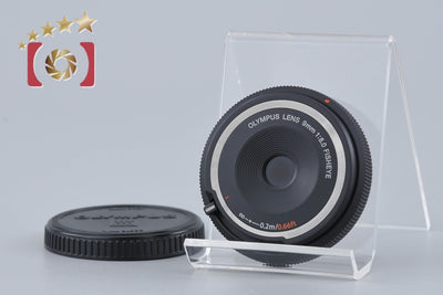 [Used] OLYMPUS Olympus Fisheye Body Cap Lens BCL-0980 (9mm F8.0 Fisheye) Black