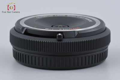 [Used] OLYMPUS Olympus Fisheye Body Cap Lens BCL-0980 (9mm F8.0 Fisheye) Black