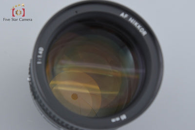 【中古】Nikon ニコン AF NIKKOR 85mm f/1.4 D