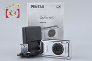 【中古】PENTAX ペンタックス Optio W60 シルバー コンパクトデジタルカメラ