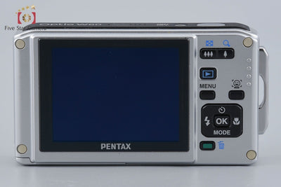 【中古】PENTAX ペンタックス Optio W60 シルバー コンパクトデジタルカメラ