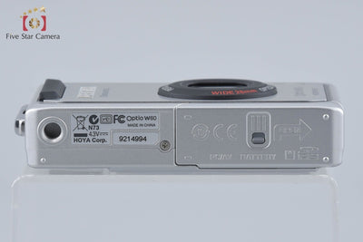 【中古】PENTAX ペンタックス Optio W60 シルバー コンパクトデジタルカメラ