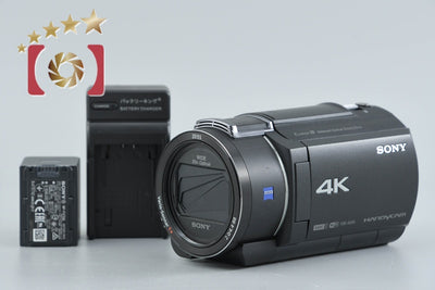 [Used] SONY Handycam FDR-AX45 Black Video Camera Multi-Language Support