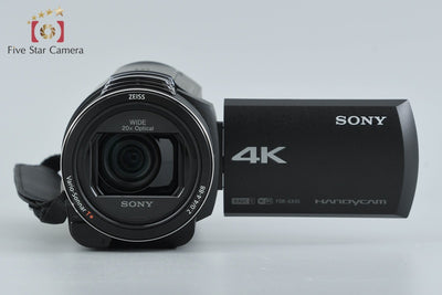 [Used] SONY Handycam FDR-AX45 Black Video Camera Multi-Language Support