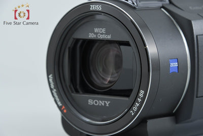 [Used] SONY Handycam FDR-AX45 Black Video Camera Multi-Language Support