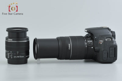[Used] Canon EOS Kiss X6i Double Zoom Kit