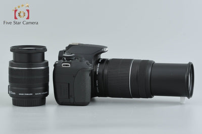 [Used] Canon EOS Kiss X6i Double Zoom Kit