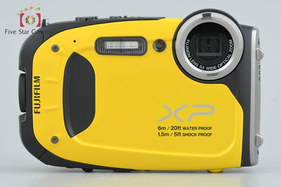 [Used] FUJIFILM FinePix XP60 Yellow Compact Digital Camera with Original Box