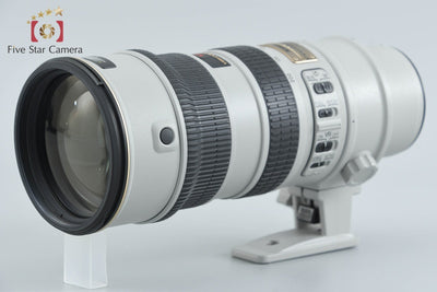 【中古】Nikon ニコン AF-S NIKKOR 70-200mm f/2.8 G ED VR ライトグレー