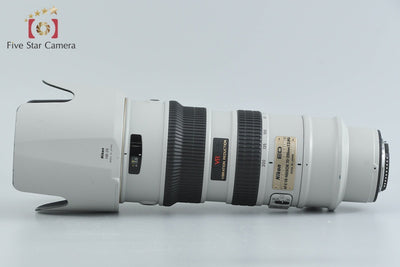 【中古】Nikon ニコン AF-S NIKKOR 70-200mm f/2.8 G ED VR ライトグレー